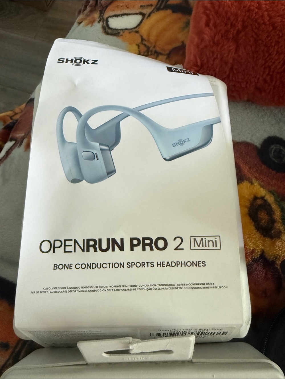 Shokz OpenRun Pro 2 Mini Bone Conduction Headphones - Light Blue